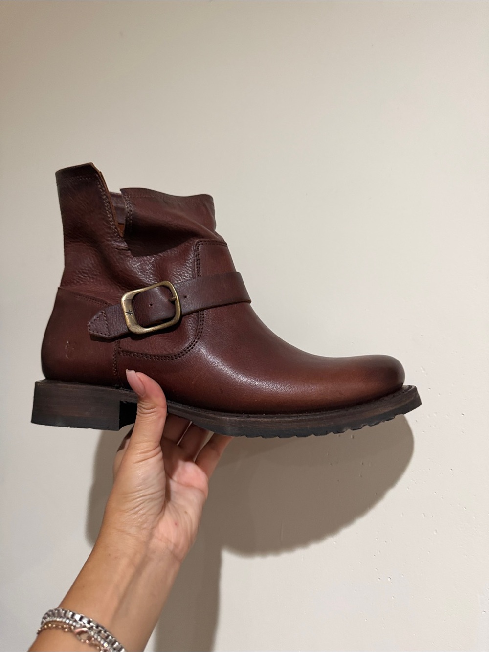 FRYE Veronica Boot in TAN BROWN Size 9